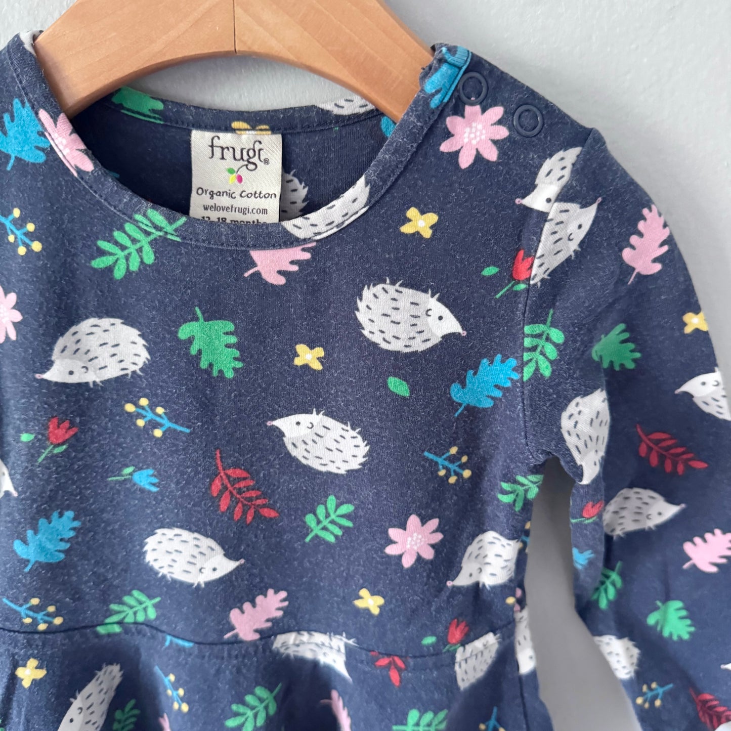 Frugi / Navy dress / 12-18M