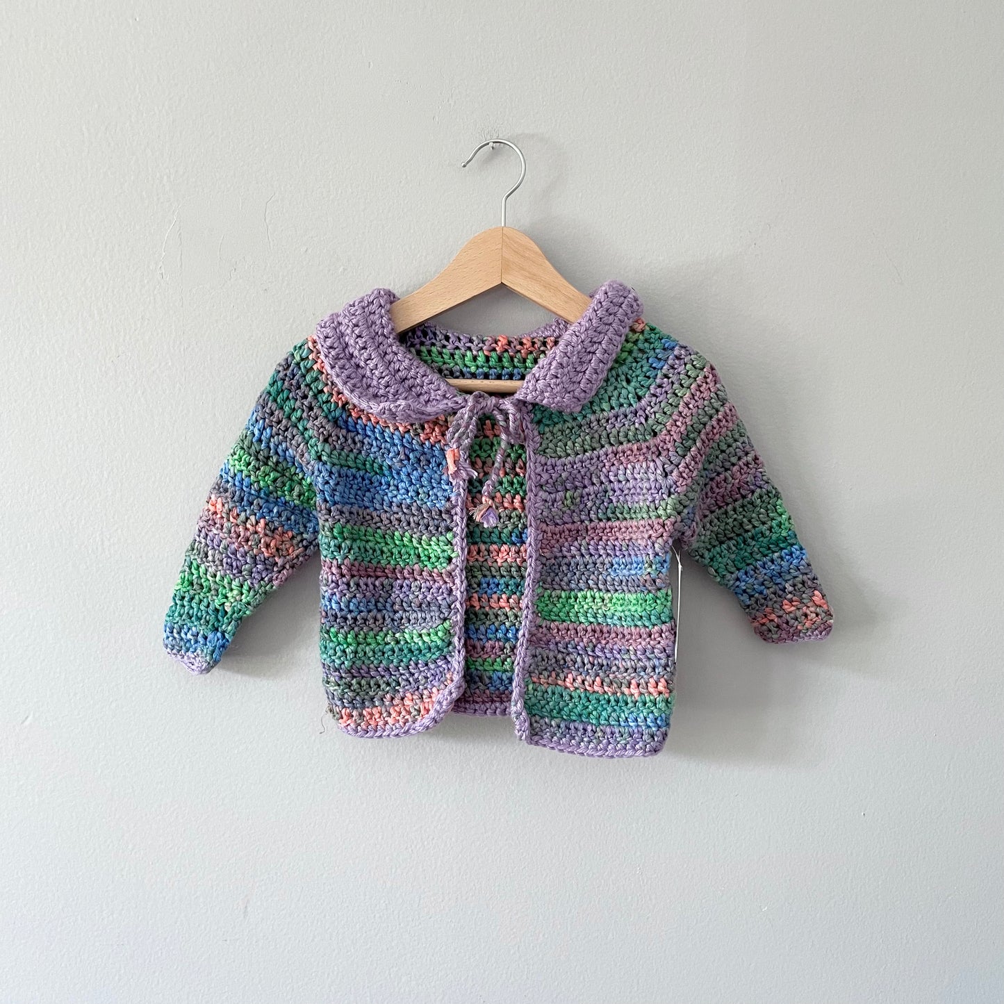 Rock On Water / Handmade cardigan / 2-4Y