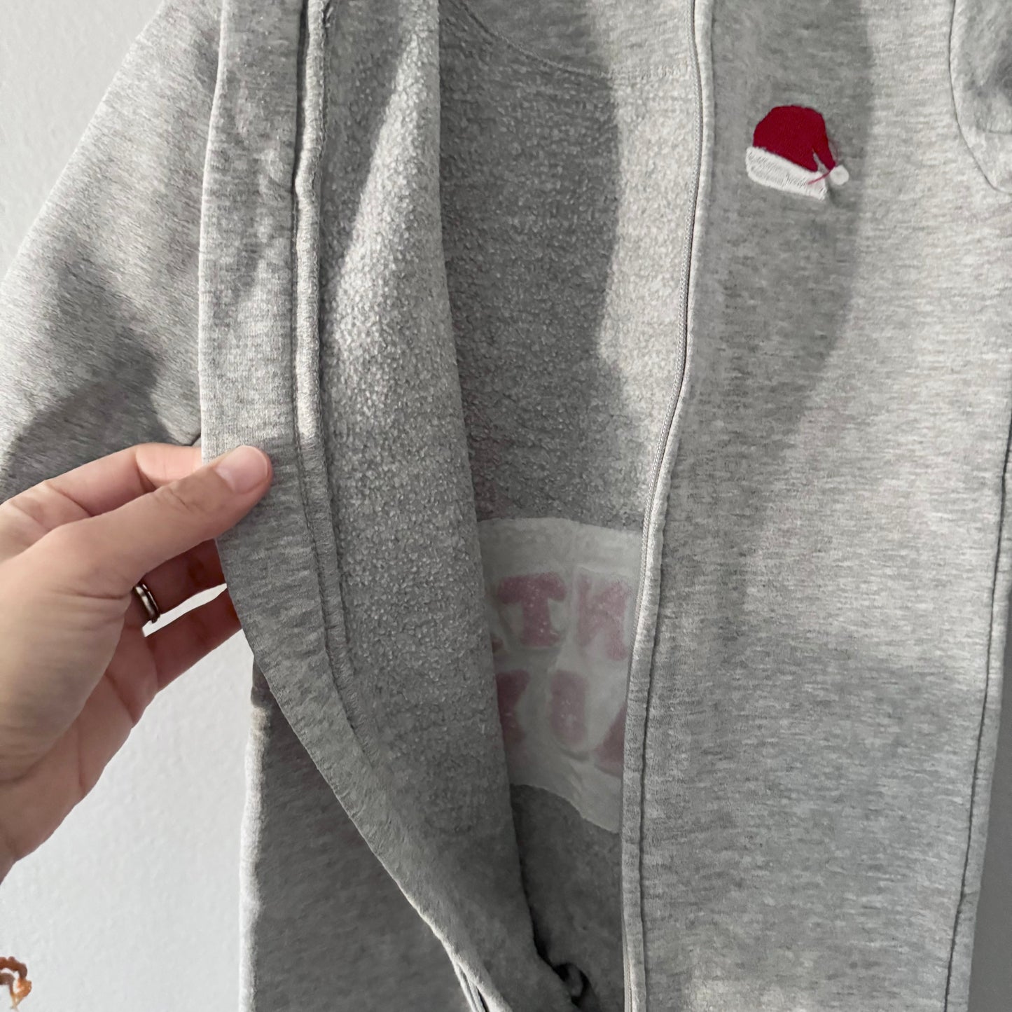 Petit lem / Light grey Holiday romper	/ 9M