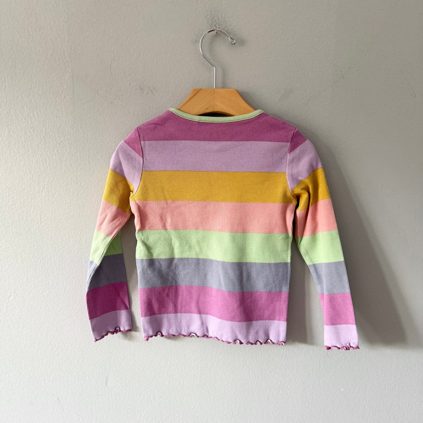 Next / Stripe ribbed long sleeve / 2-3Y