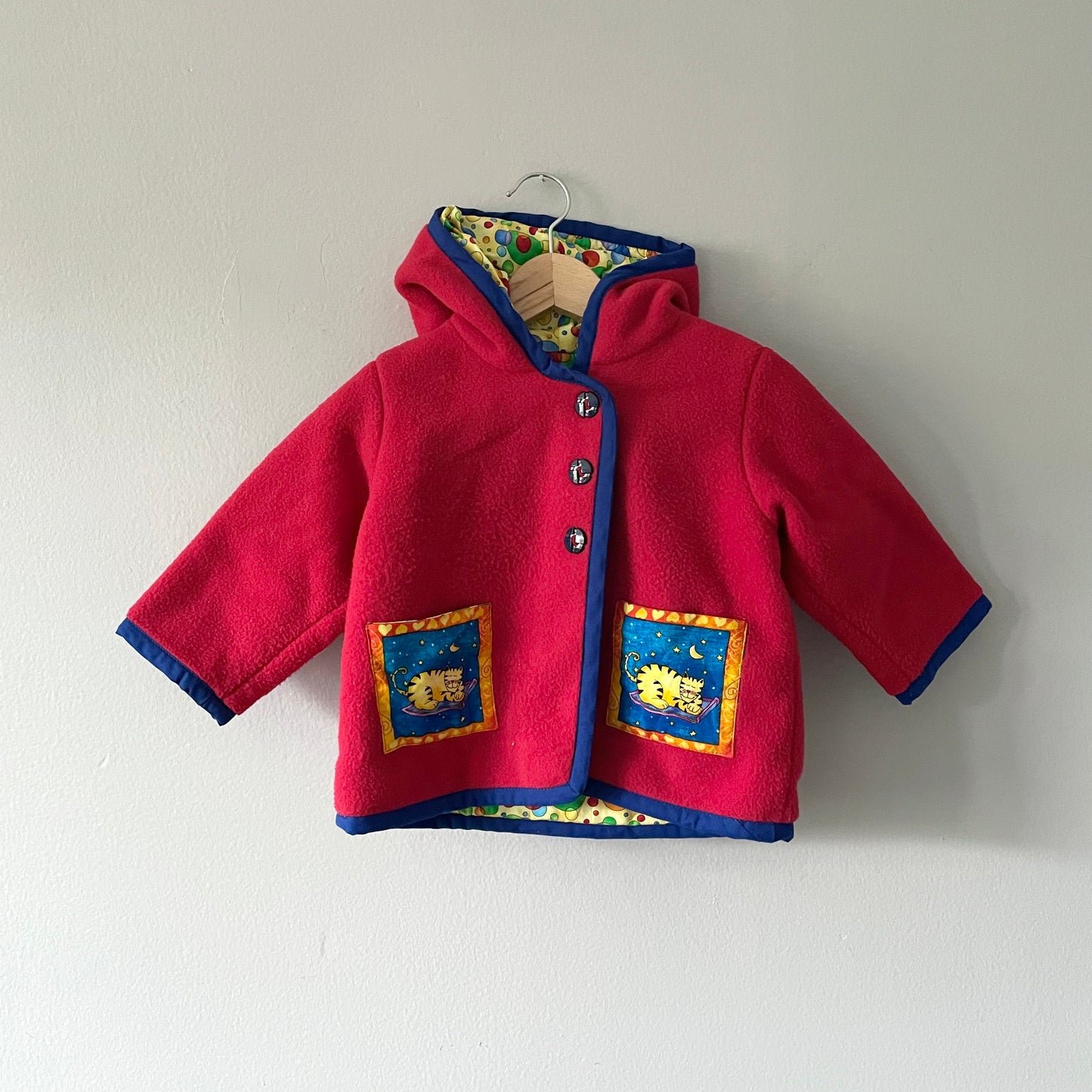 Louise Beland / Vintage fleece jacket / 12M