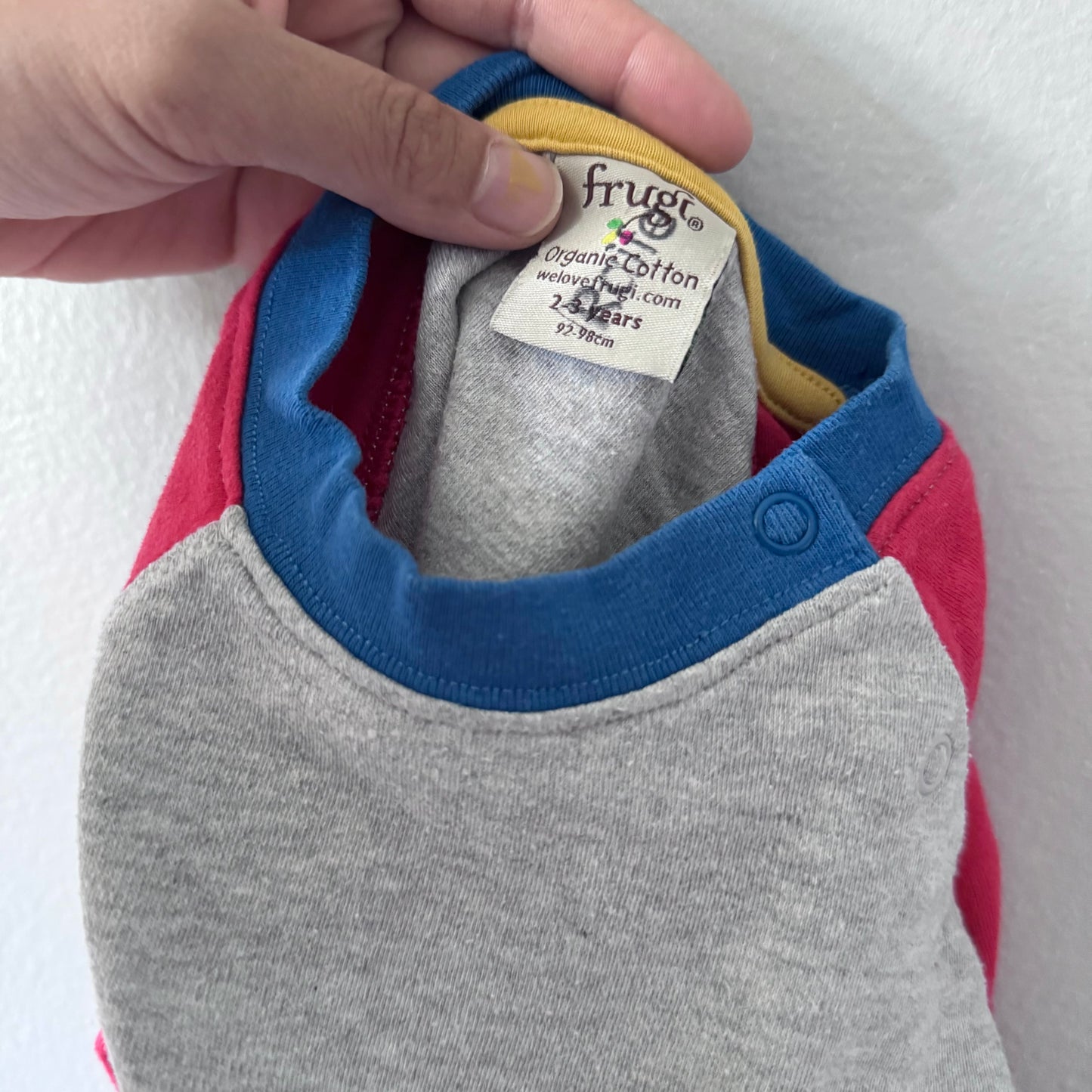 Frugi / Penguin long sleeve shirt / 2-3Y