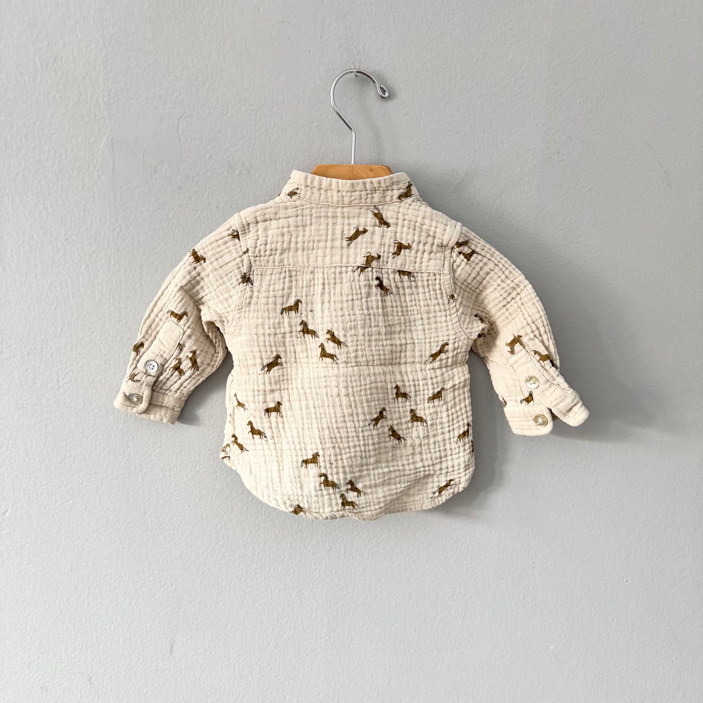 Rylee + Cru / Chemise en mousseline / 3-6M