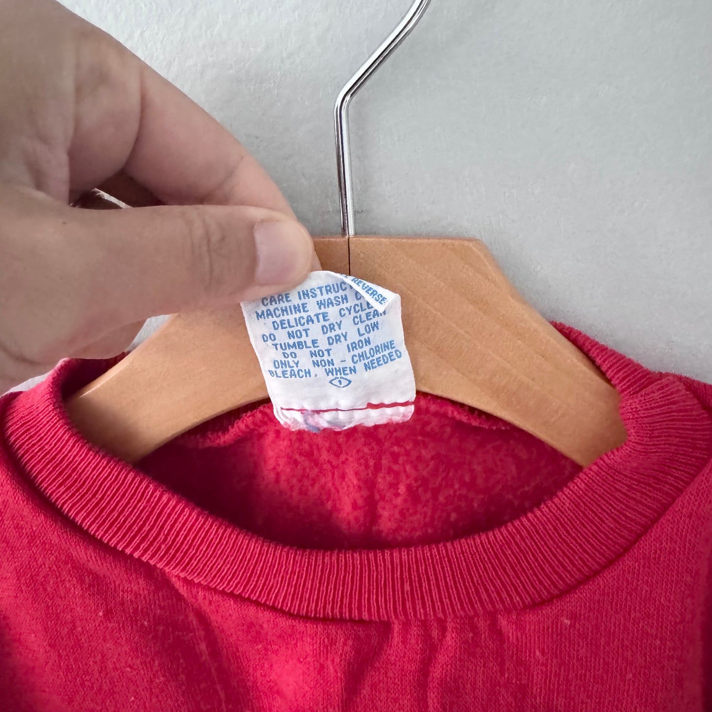 Vintage / Red black race sweatshirt / 4T