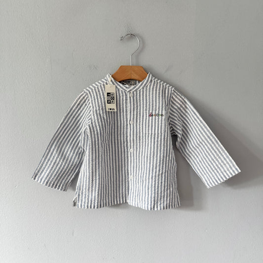 Bonton / Stripe shirt / 18M - New with tag