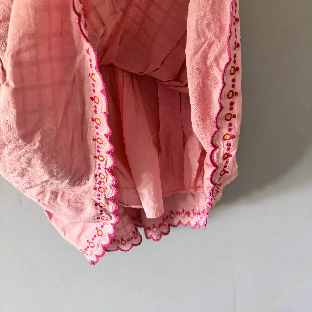 Nuberry / Pink muslin dress / 18-24M
