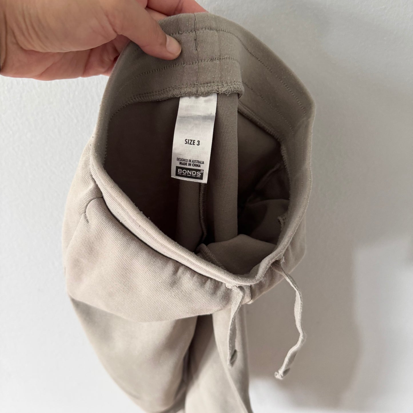 Bonds / Grey/khaki crew set / 3Y