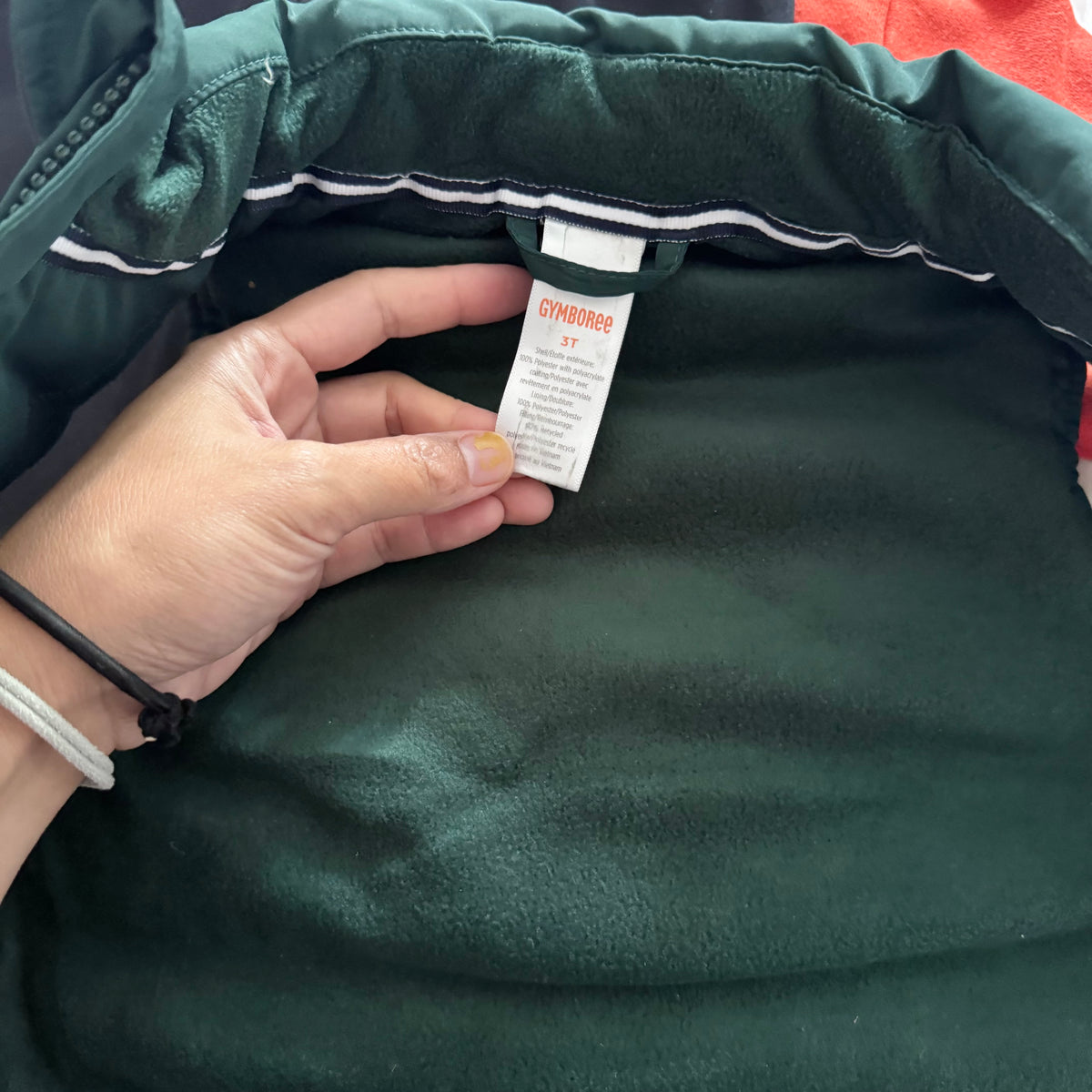 Gymboree / Green puffer vest / 3T