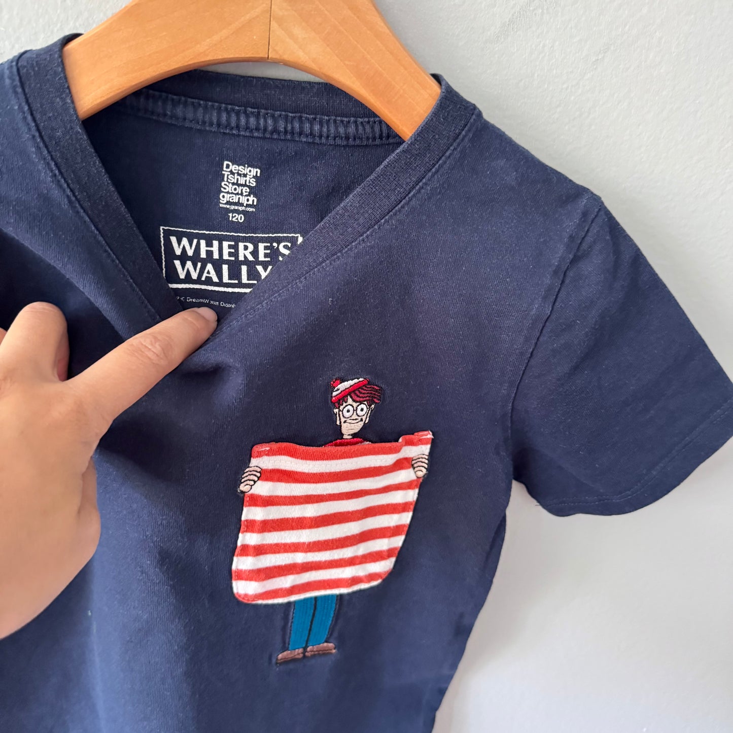 Design T-shirt Store Graniph / Waldo T-shirt / 6Y