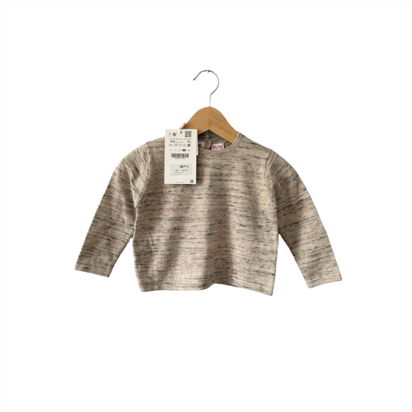 Zara / Knit cardigan (new with tag) / 6-9M