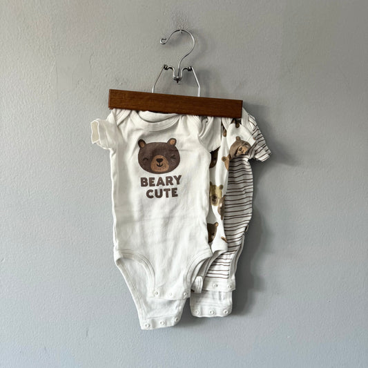 Huggies / 3 set of onesie / 3M