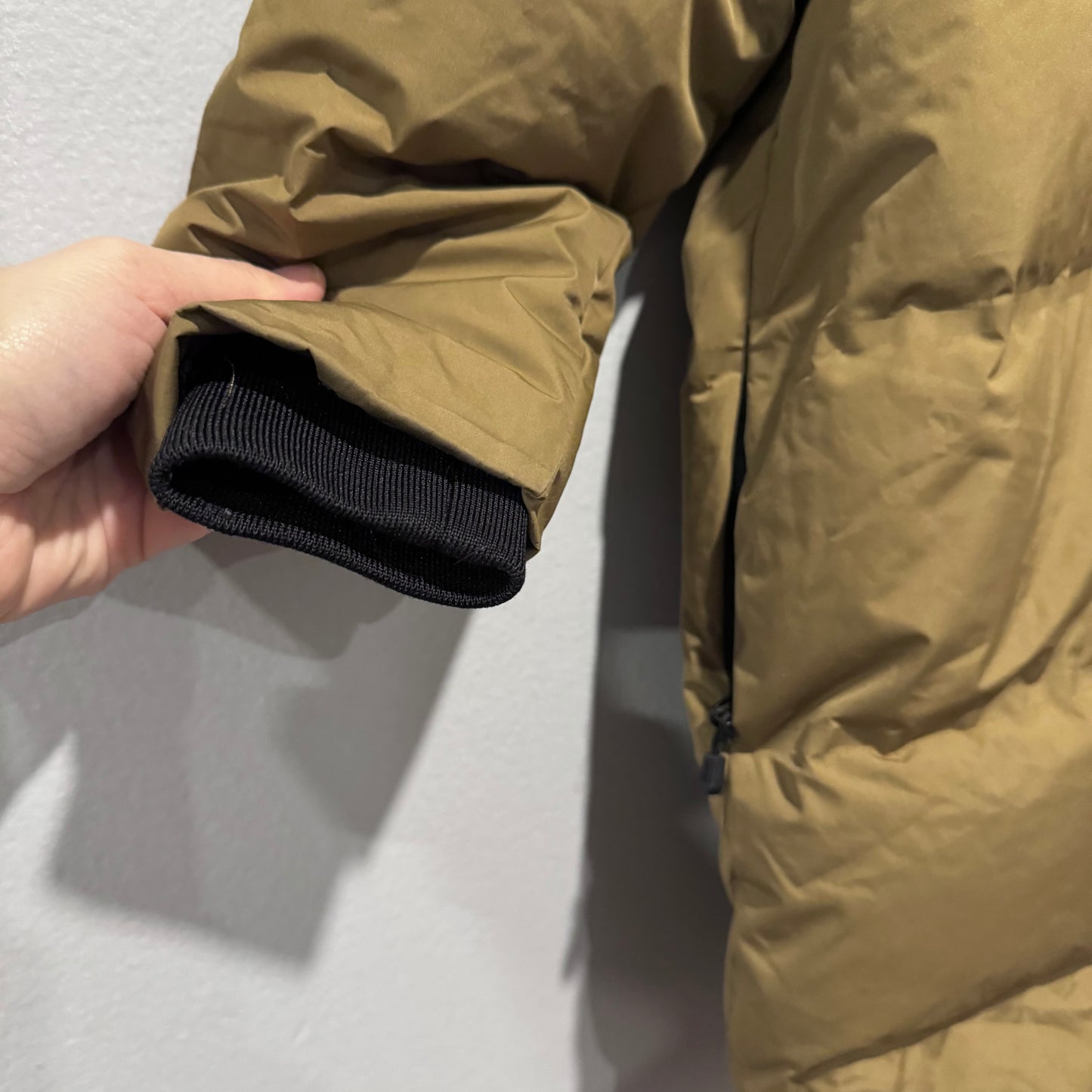 Zara / Brown puffer long jacket / 6Y