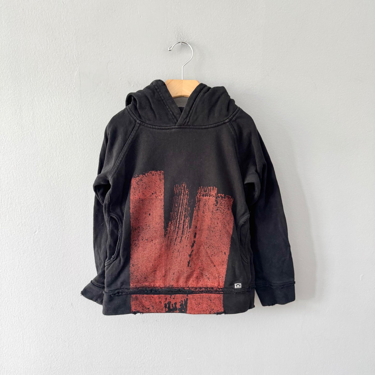 Appaman / Black x red hoodie / 6Y