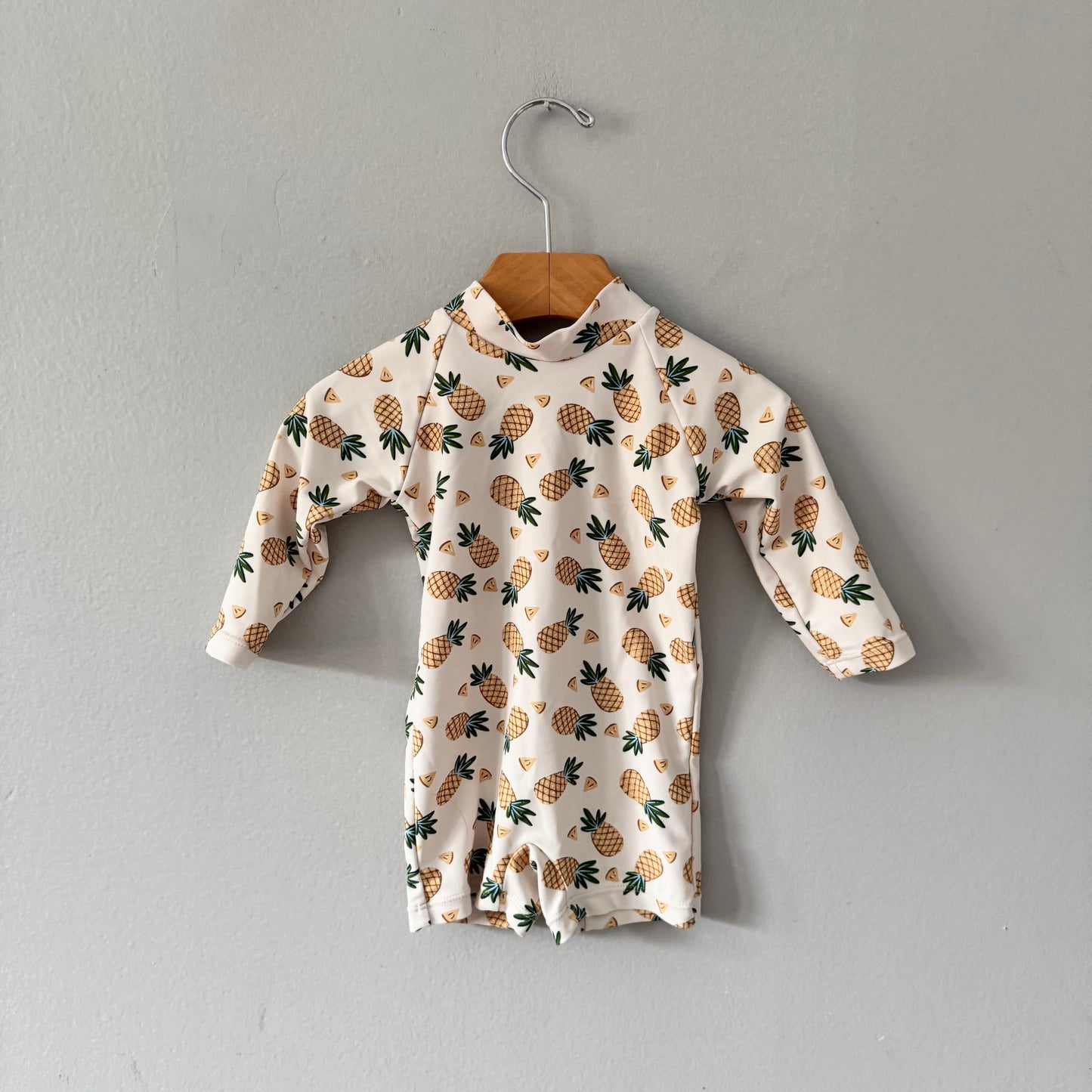 Tie-dye / Maillot de bain ananas / 0-3 mois