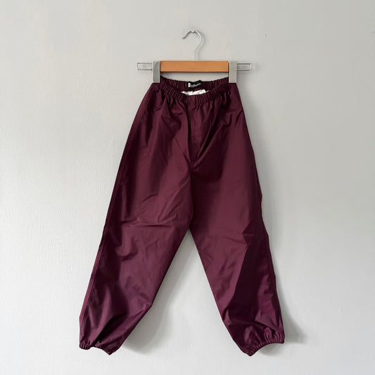 Mec / Rain pants - Burgundy / 7Y
