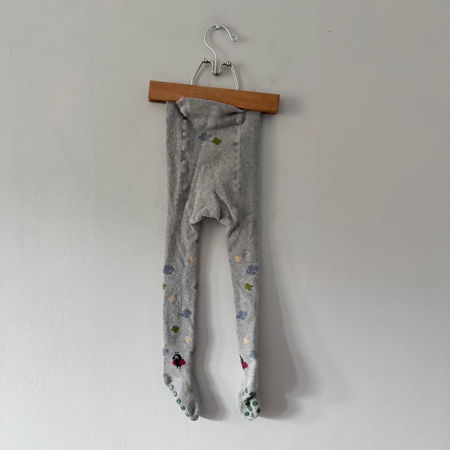 Falke / Light grey tights / 1-2Y