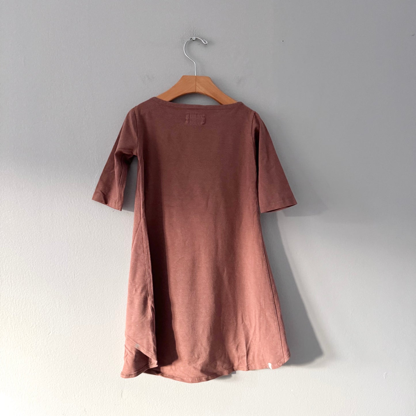 Mini mioche / Brown A line dress / 3-4Y
