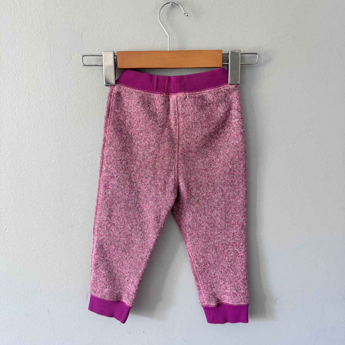 Roots / Pink salt and pepper pants / 18-24M