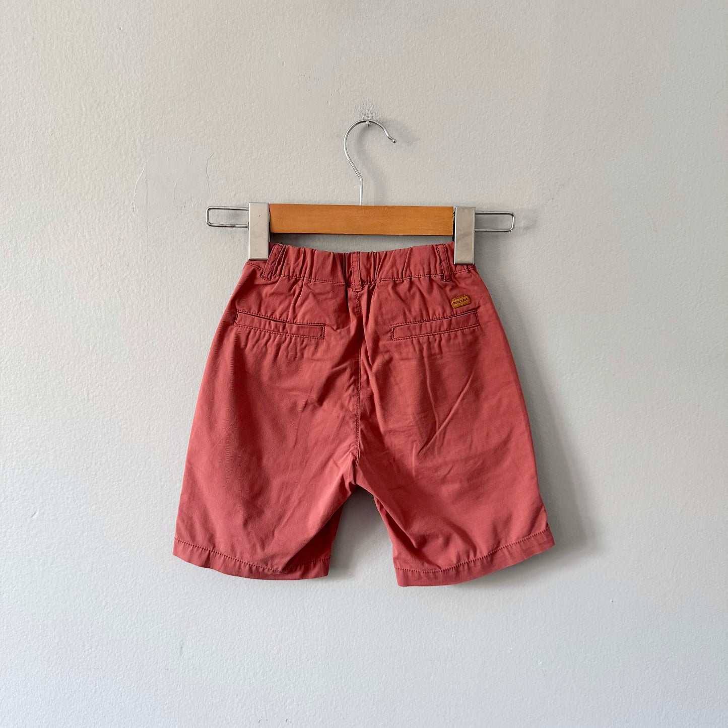 Curlysue / Orange brown shorts / 4Y