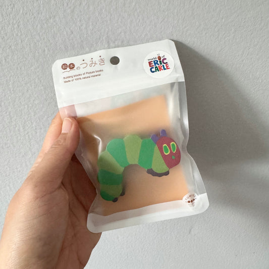 The very hungry caterpillar / Wooden block - New in package