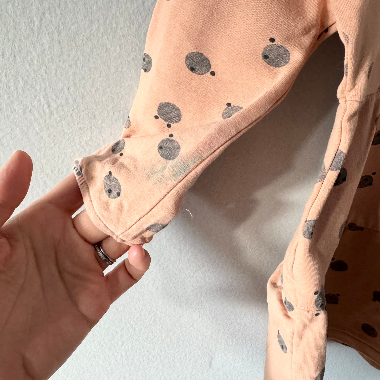 Feetje / Orange long sleeve dress / 12M(80)