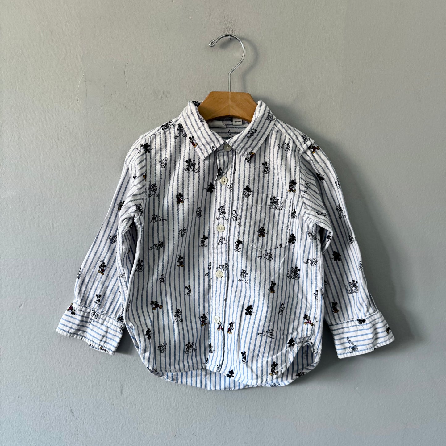 Gap x Disney / Chemise rayée / 3A