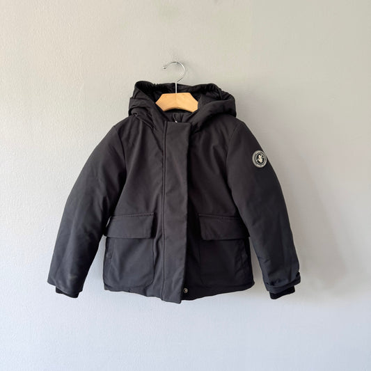 Save the duck / Black arctic jacket / 4Y