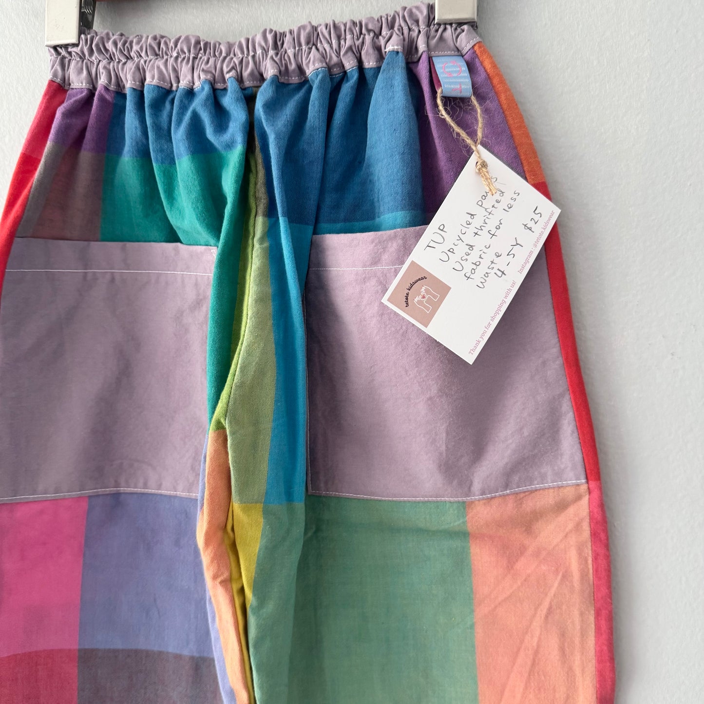 TUP / Upcycle playful pants / 4-5Y
