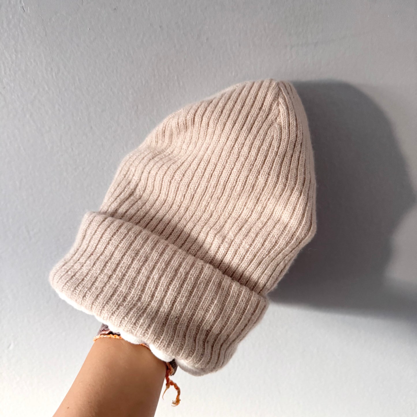Mini mioche / Ivory beanie / 4-7Y