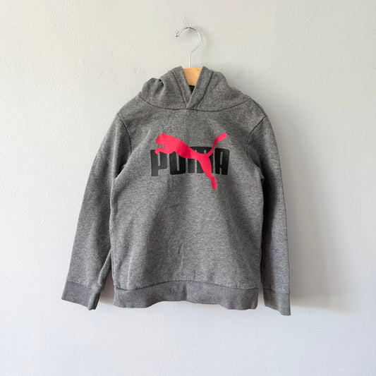 Puma / Dark grey hoodie / 6Y