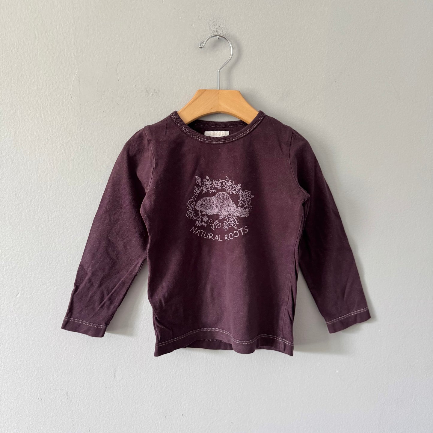 Roots Vintage / Long sleeve top - dark brown / 3T