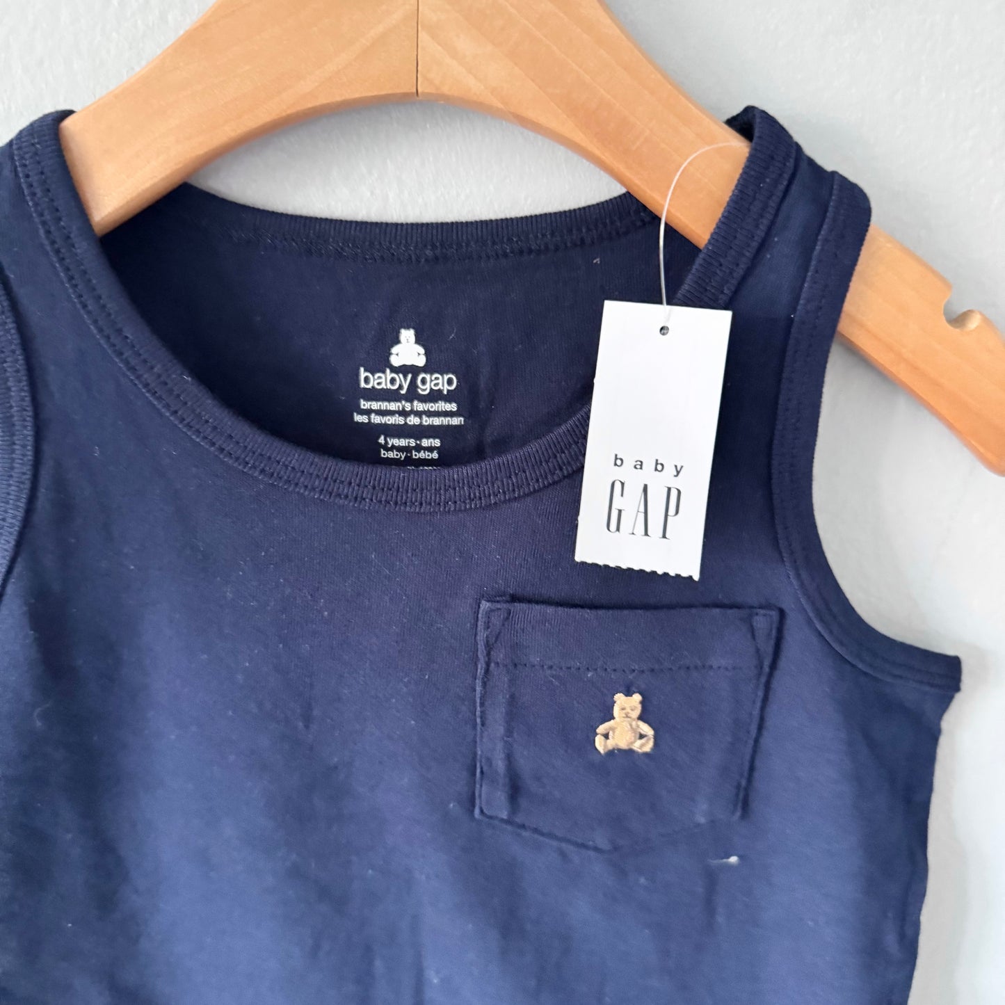 Gap	/ Navy tank top / 4Y - New with tag
