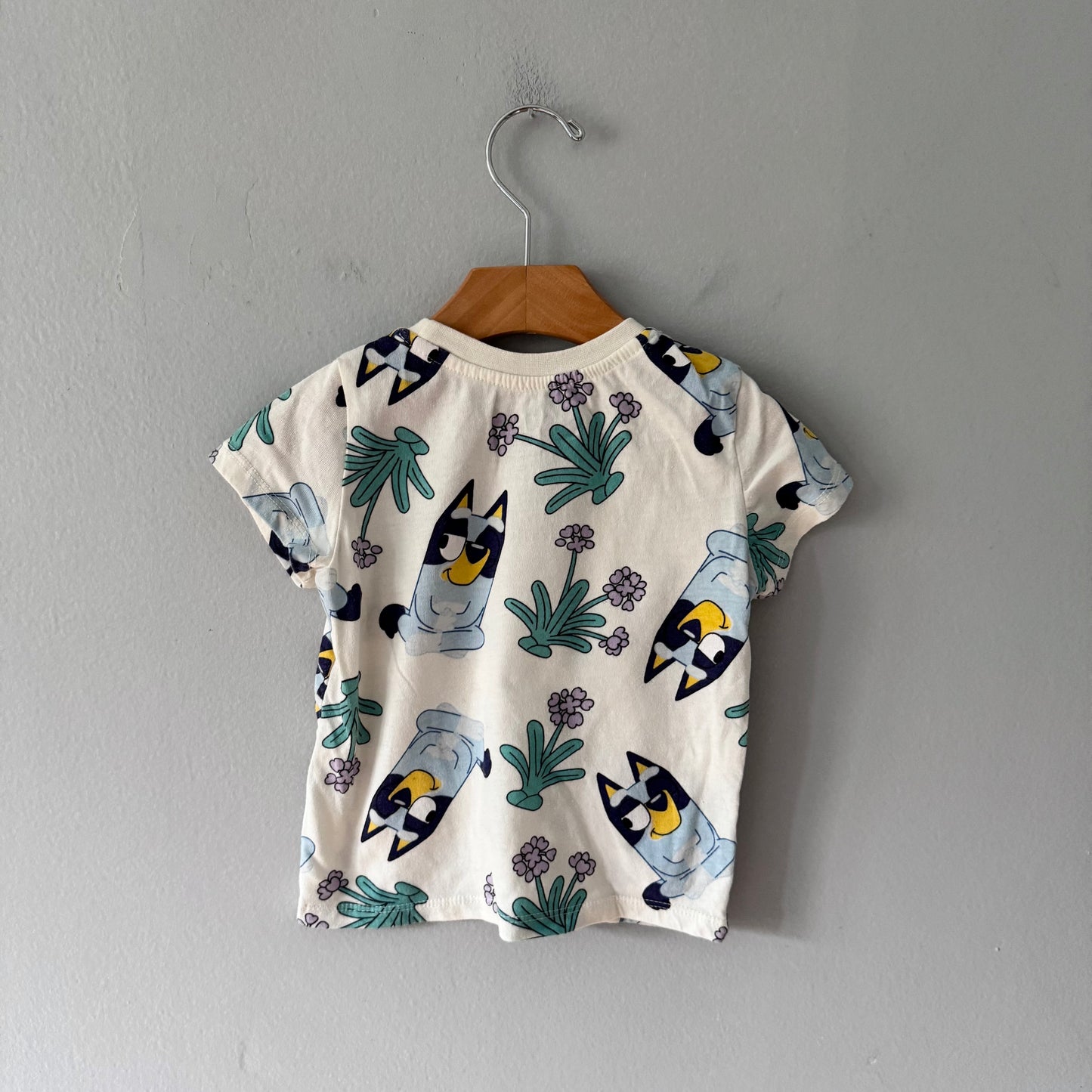 Bluey / White T-shirt / 3T