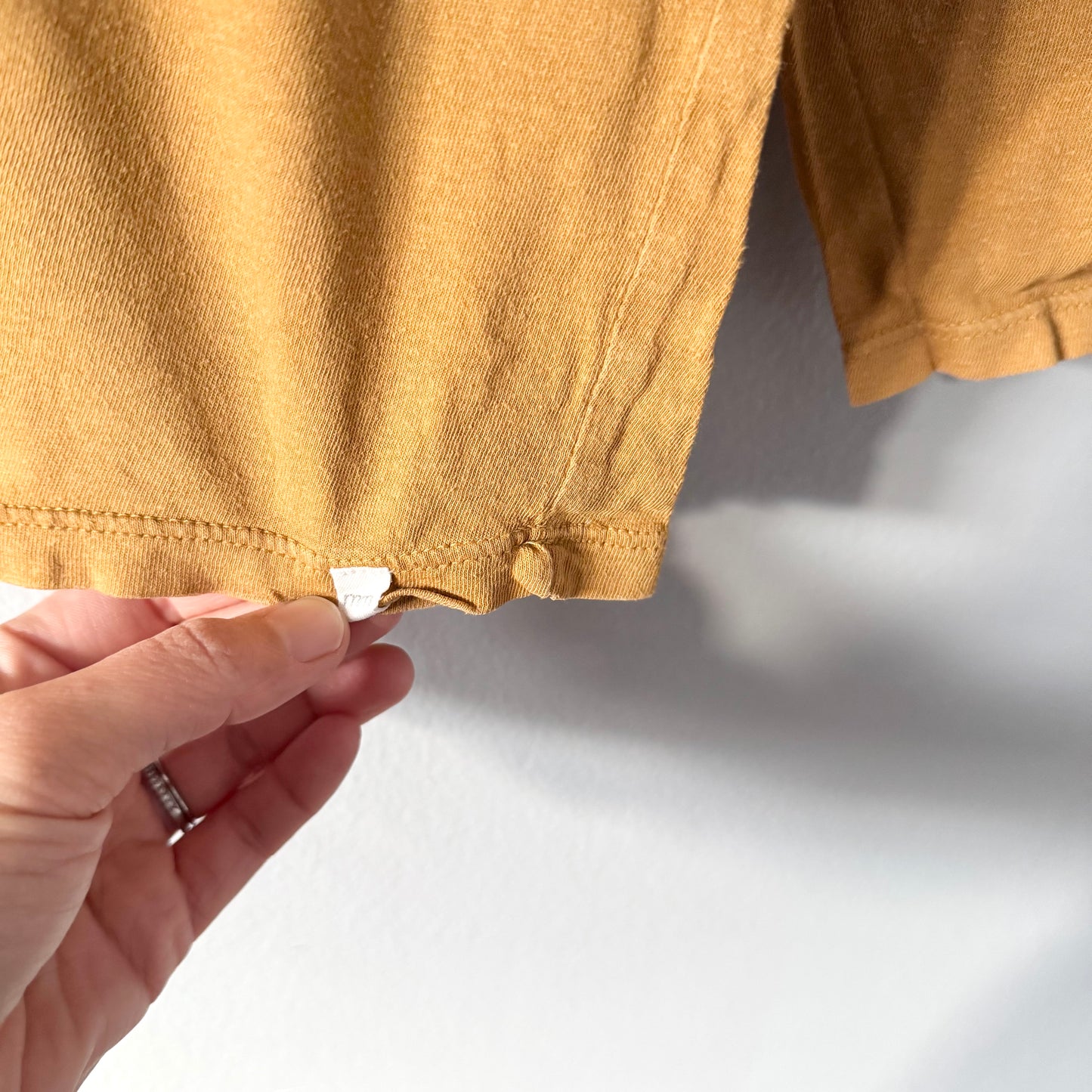 Mini mioche / Mustard long sleeve / 1-2Y