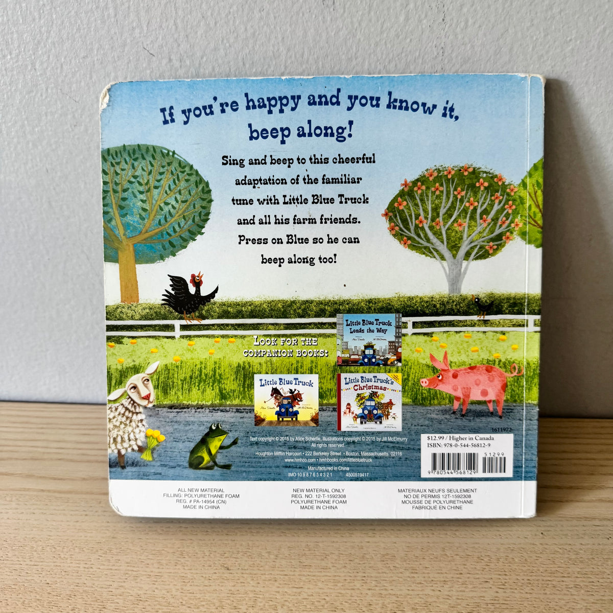 Little Blue Truck's Beep-Along Book