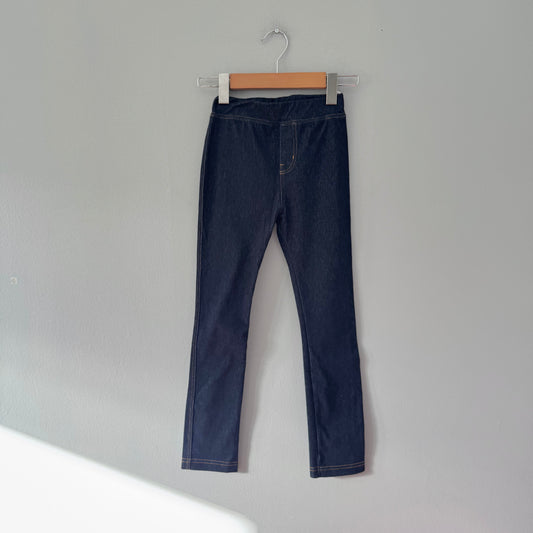 No brand / Denim leggings / 7-8Y(130cm)