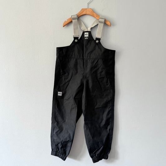 Mec / Black splash pants with strap / 6Y