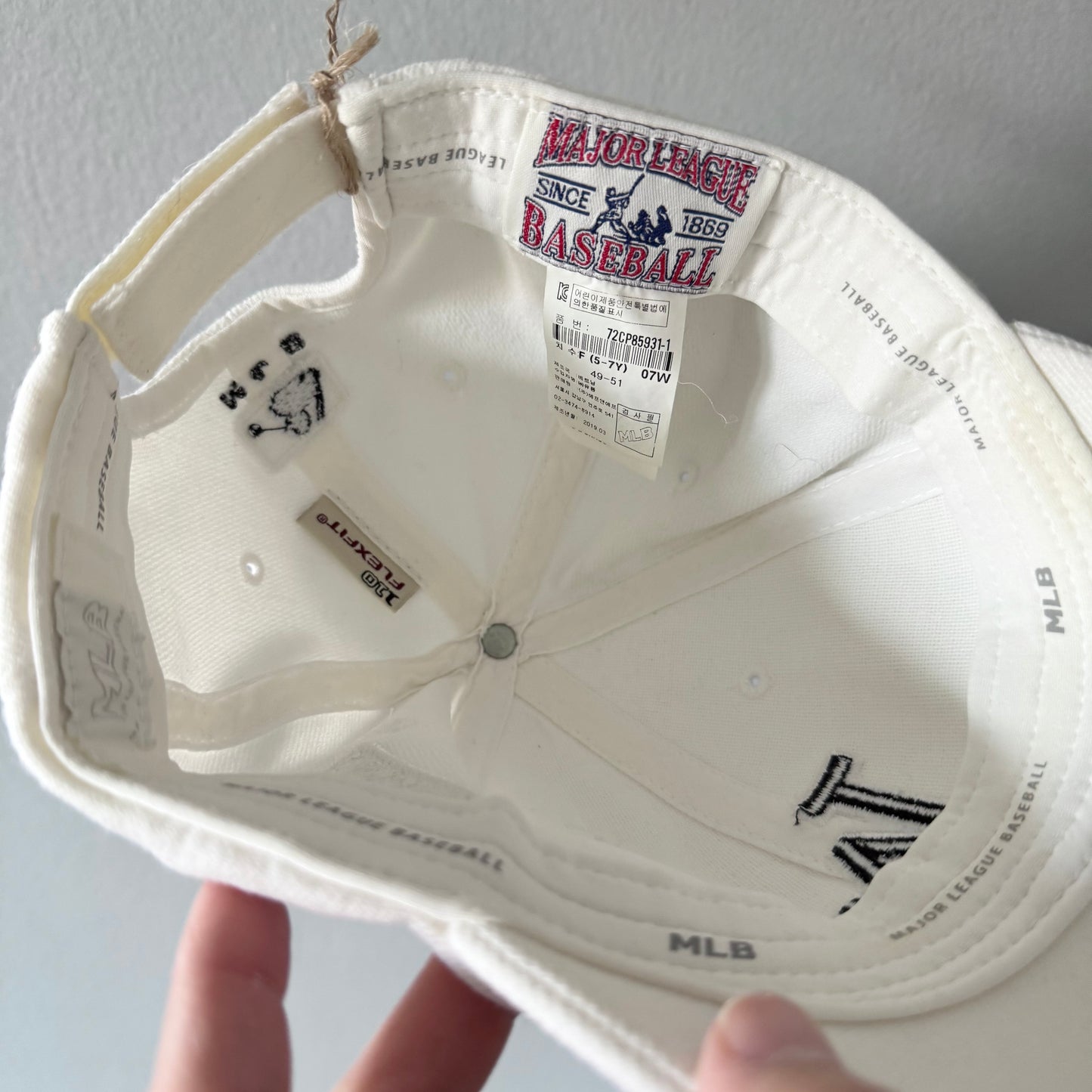 MLB / Casquette blanche LA Dodgers / 5-7 ans