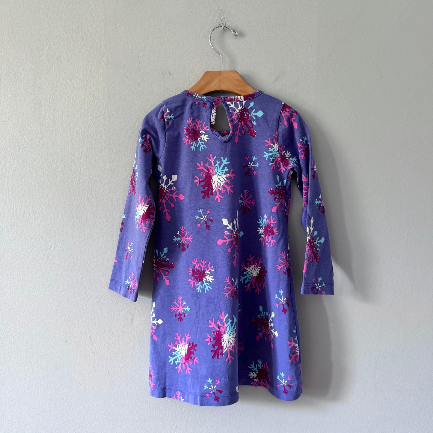 Hatley / Purple long sleeve dress / 4Y