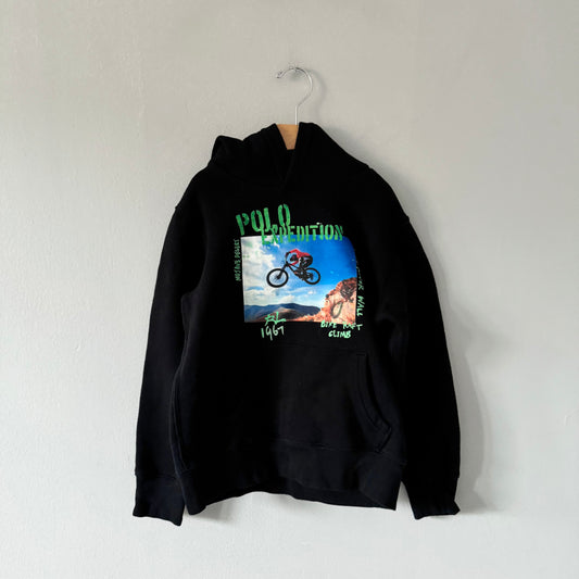 Polo Ralph Lauren / Black hoodie / 8Y