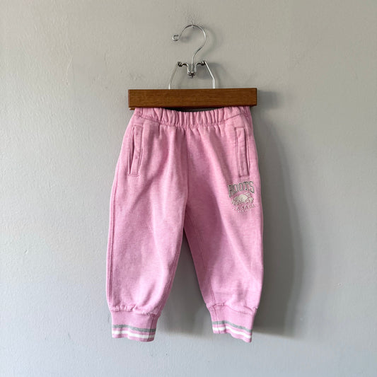 Roots / Pink sweatpants / 18-24M