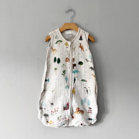 Aden + Anais	/ Muslin cotton sleep sack / 0-6M