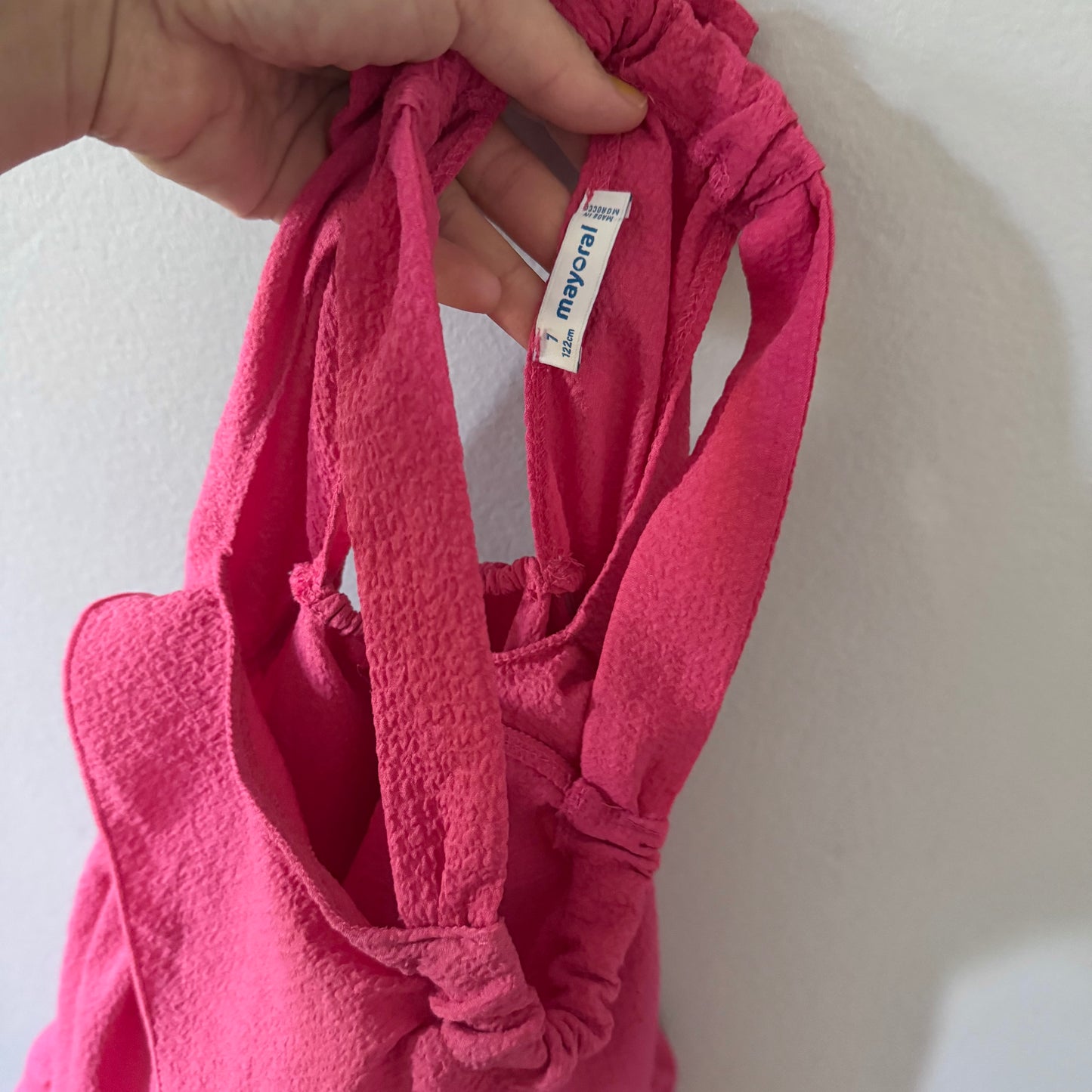 Mayoral / Red tank dress / 7Y