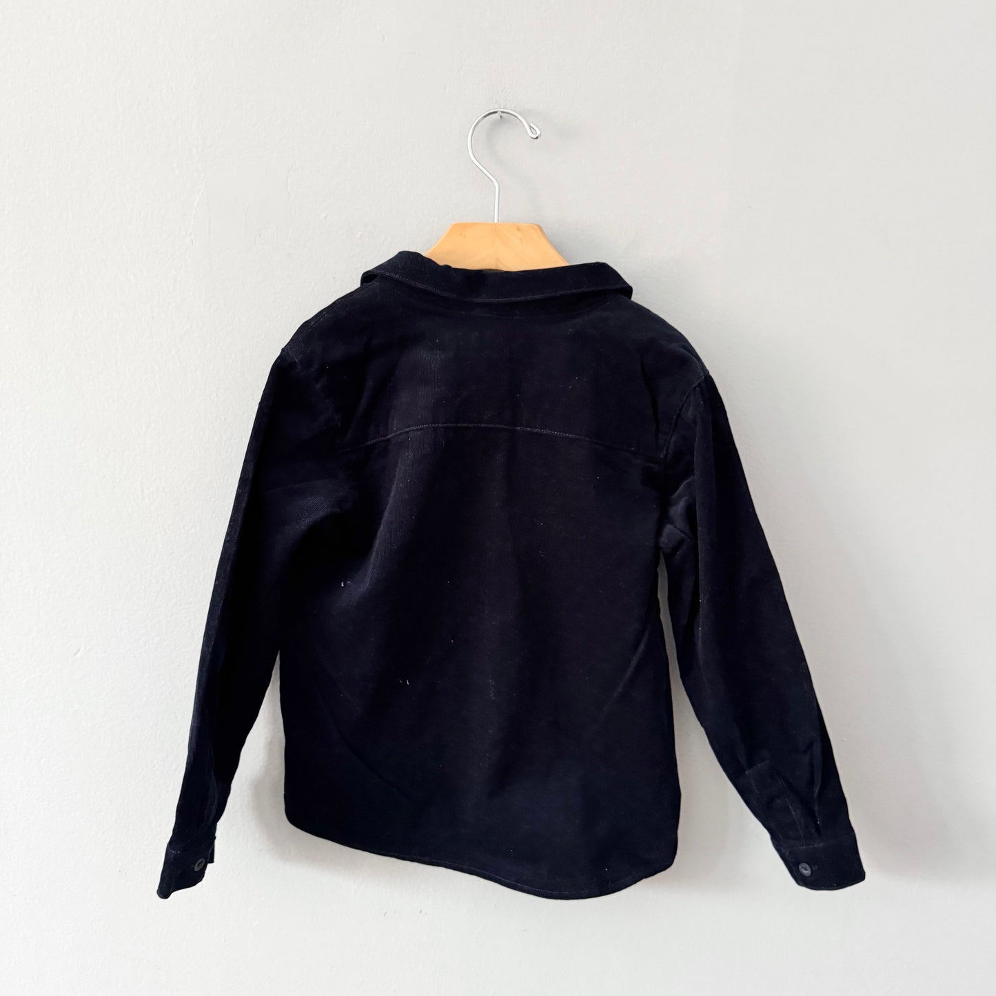 Miles the label / Black codruroy shirt / 6Y