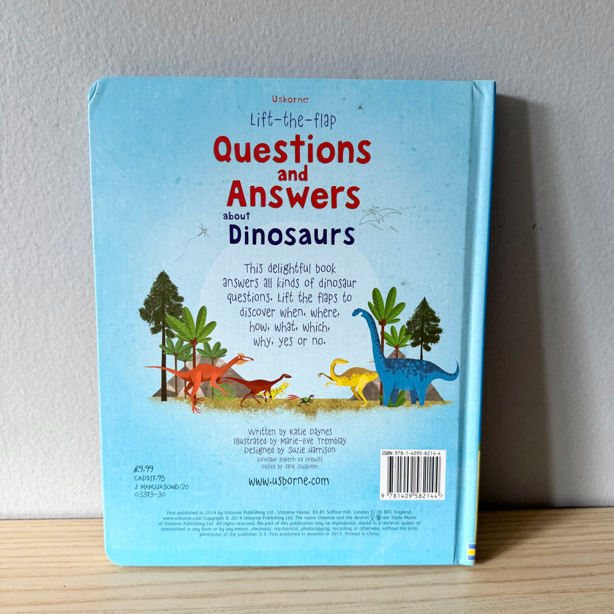 Usborne Lift-the-flap - Questions and Answers about Dinosaurs