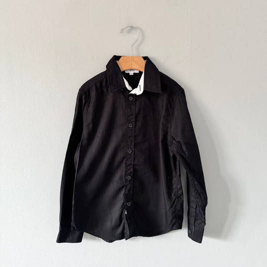 Hugo Boss / Black dress shirt / 8Y