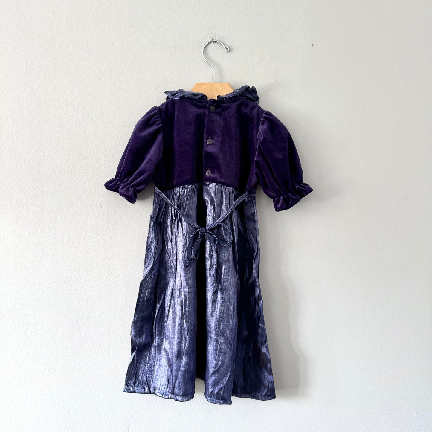 Vintage / Purple dress / 3-4Y