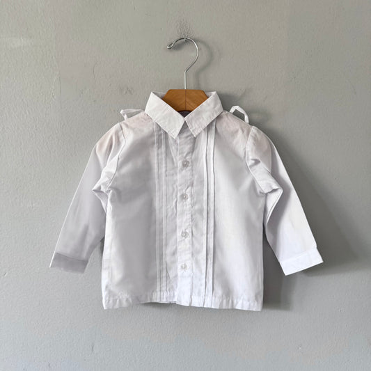 Vintage / White dress shirt / 18M