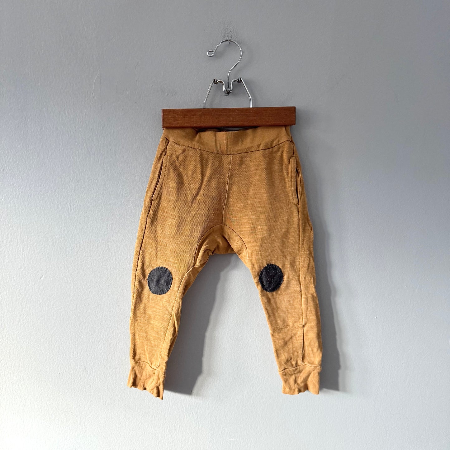 Mini mioche / Mustard cotton pants / 1-2Y - PLAY