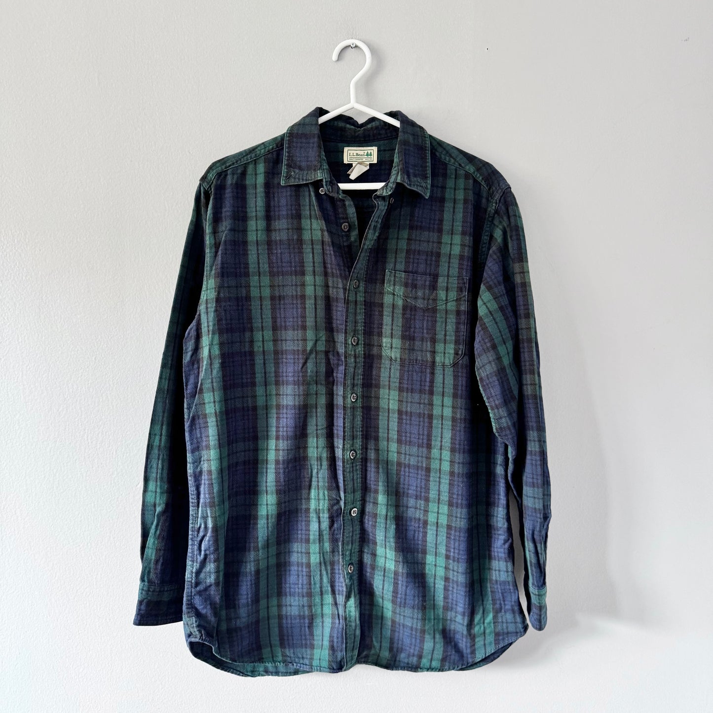 LL Bean vintage / Chemise à carreaux en flanelle / Homme M
